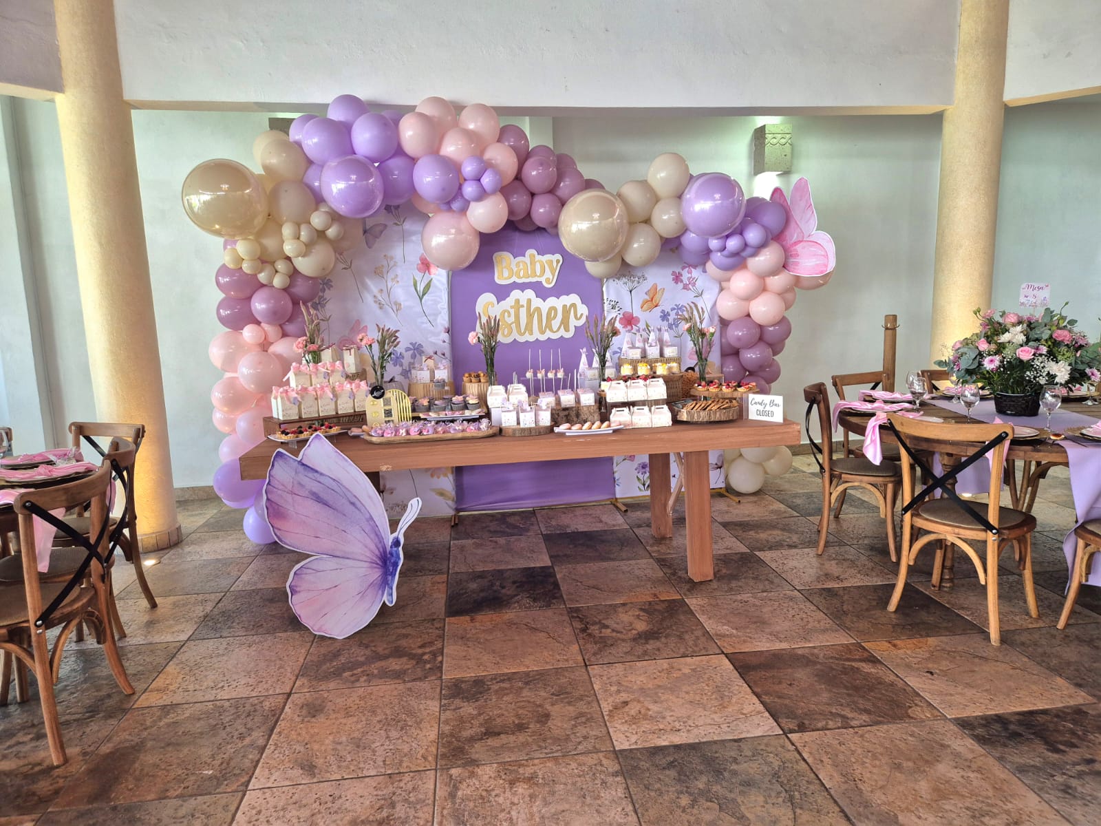 Mesa de dulces baby shower